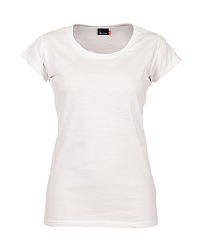 Example of lady's tee shirt for tie-dye