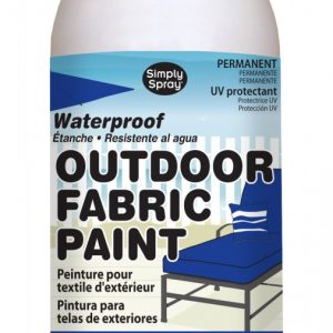 Upholstery simply spray outdoor royal blue colour fabric paint for furniture restoration