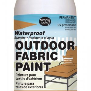 Upholstery simply spray outdoor tan colour fabric paint for furniture restoration