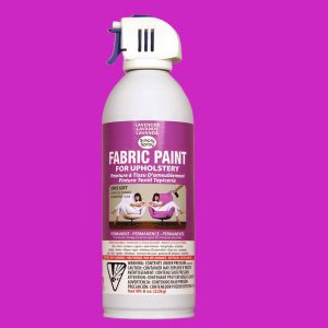 Upholstery simply spray lavender fabric paint for furniture restoration