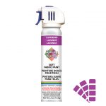 Soft simply spray lavender colour, fabric paint for clothing and garments restoration