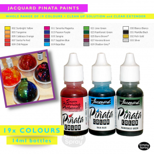 Jacquard pinata paints - piñata