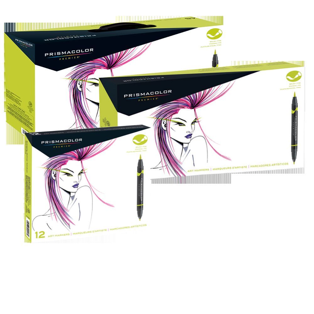 Brush Tip Marker Set