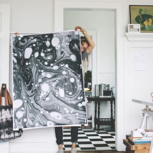 Jacquard Marbling Holiday creativity kit 30ppl create unique patterned designs - Image 8