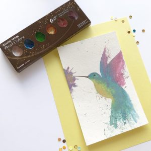 Kuretake GANSAI TAMBI-Traditional Japanese watercolour PEARL 6 COLOURS