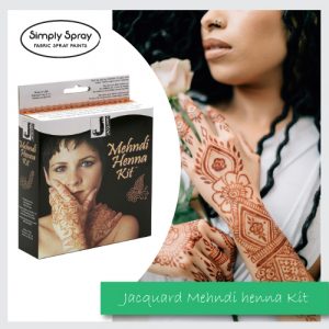 Jacquard Mehndi Henna Kit Non-permanent Body Art Henna Tattoo Kit