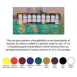 Gamblin Gift Introductory Sets – Artist’s oil colors set – 9 colours 37ml tubes