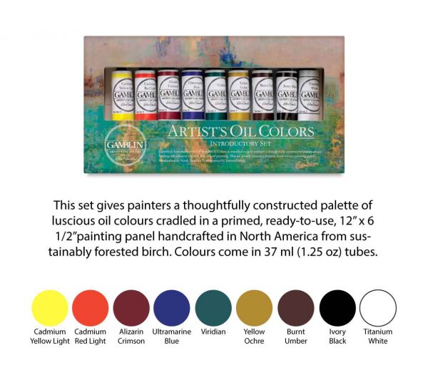 Gamblin Oil Painting Must Haves Sets 