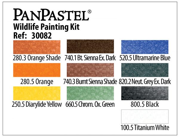 PanPastel 10 colours set "WildlIfe Painting"