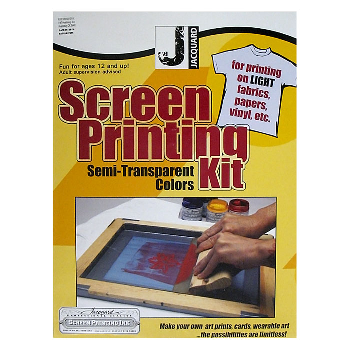 Jacquard Products Opaque Screen Printing Kit 