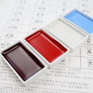 Kuretake GANSAI TAMBI PORTABLE SET-Traditional Japanese Watercolour - Image 9