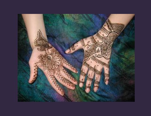 Jacquard Mehndi Henna Kit Non-permanent Body Art Henna Tattoo Kit