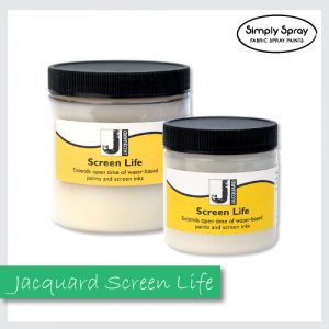 Jacquard screen life additive