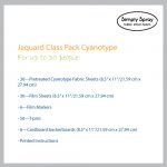jacquard cyanotype class kit