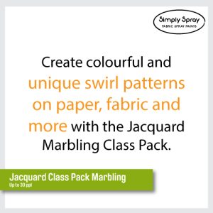 Jacquard marbling Class kit