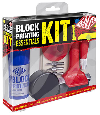 Essdee Block Printing Essentials Set Starter Kit