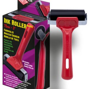 ESSDEE Ink Roller - 75 mm Roller Brayer RED