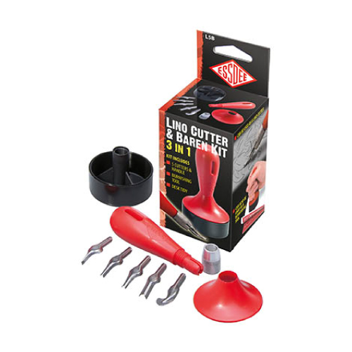 ESSDEE 3 in 1 Lino Cutter and Baren Kit