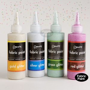 Renoir fabric glitter paint