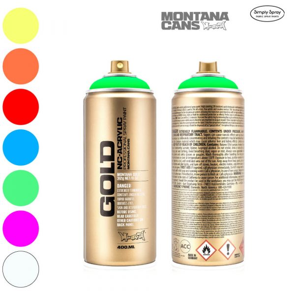 Montana Gold Acrylic Spray Fluorescent