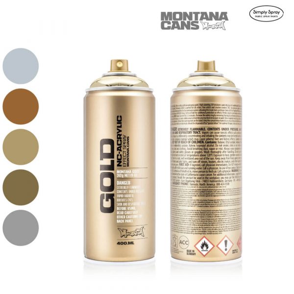 Montana Gold Acrylic Spray Metallic