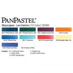 PanPastel Skyscapes 10 Colour Set Swatch