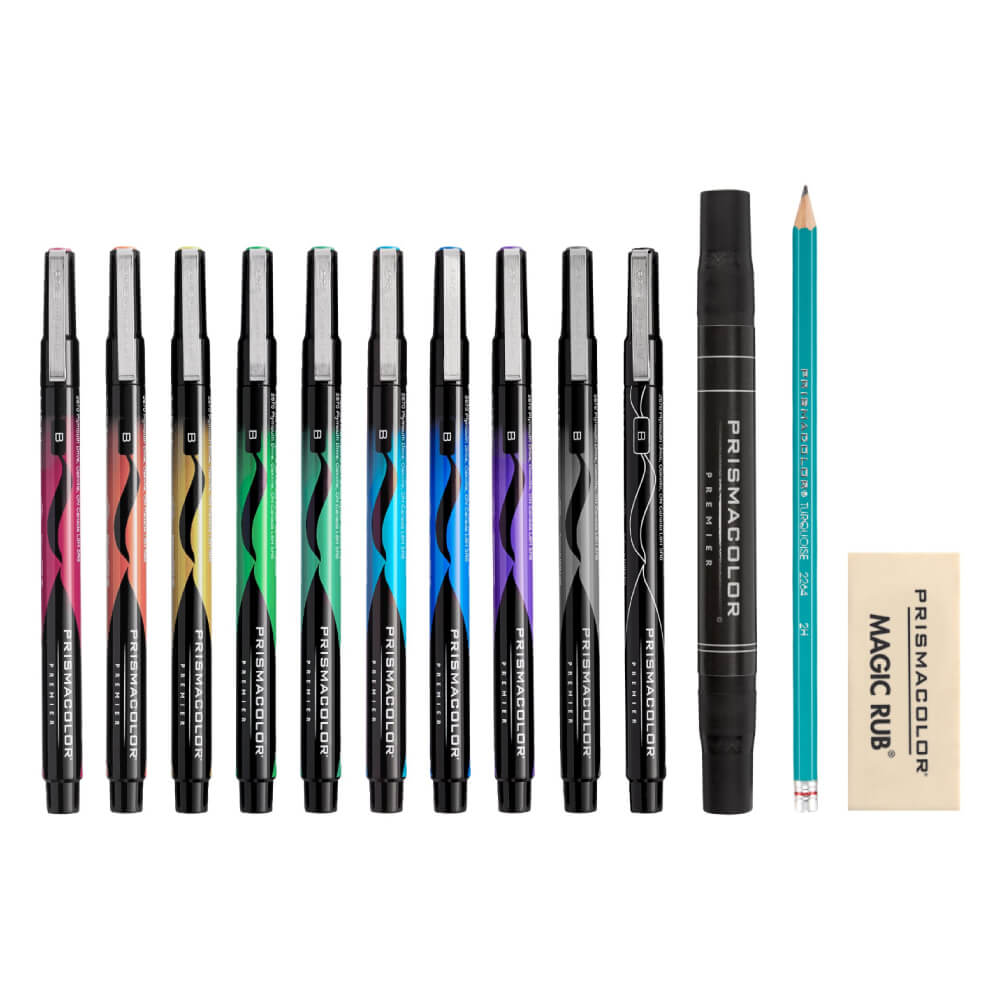 Prismacolor Premier Hand Lettering Brush Set P (02) 9550 1544