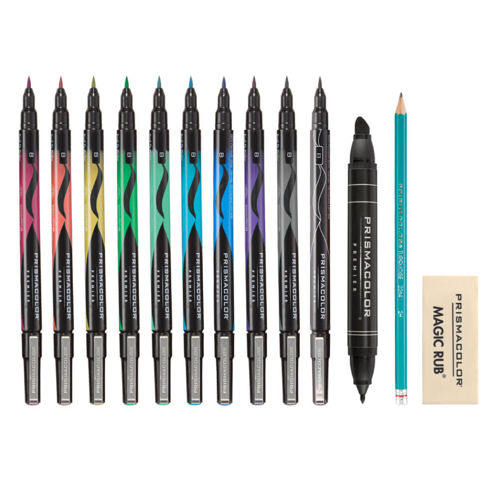 Prismacolor Premier Hand Lettering Brush Set P (02) 9550 1544