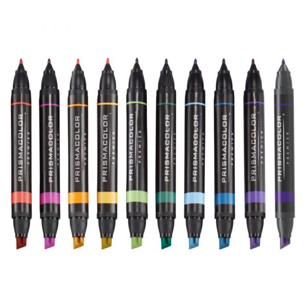Swatch colour in the Prismacolor Premier Set of 10 Fine/Chisel Markers