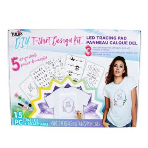 Tulip t-shirt design kit with LED board
