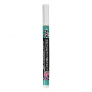Tulip Permanent Opaque Fabric Markers White