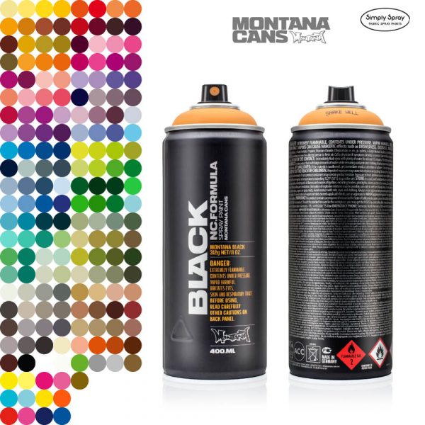 Montana Cans - Montana BLACK High-Pressure Cans Spray Color