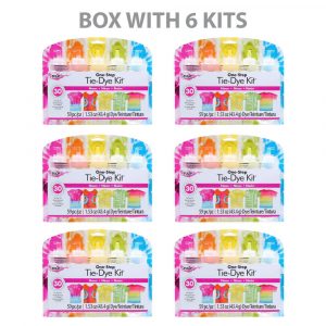 Tulip Tie Dye Kit Neon Large (5 Bottles) – Box with 6 kits