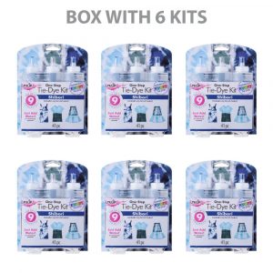 Tulip Tie Dye Kit Shibori Medium (3 bottles) – Box with 6 kits