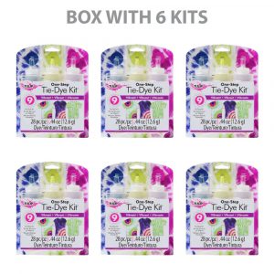 Tulip Tie Dye Kit Vibrant Medium (3 bottles) – Box with 6 kits