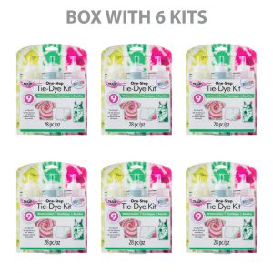Tulip Tie Dye Kit watermelon Medium (3 bottles) – Box with 6 kits