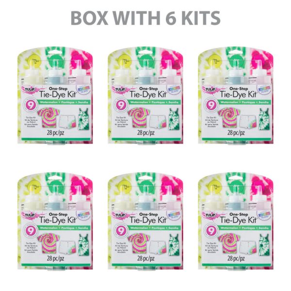 Tulip Tie Dye Kit watermelon Medium (3 bottles) – Box with 6 kits Tulip Tie Dye Kit watermelon Medium (3 bottles) – Box with 6 kits