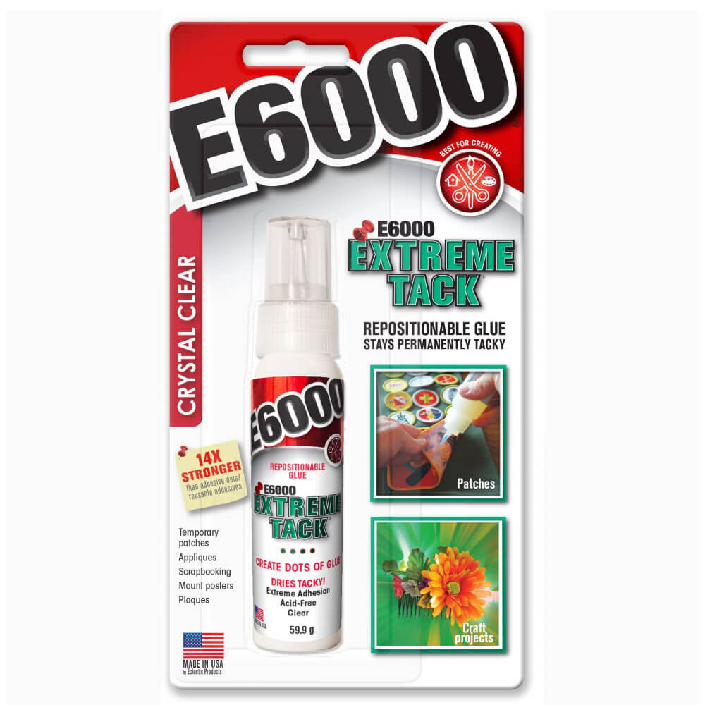 Glue Adhesive E6000 Extreme Tack P (02) 9550 1544