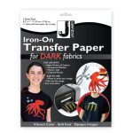 Jacquard Transfer Paper for Dark Fabric – 3 Sheet Pack