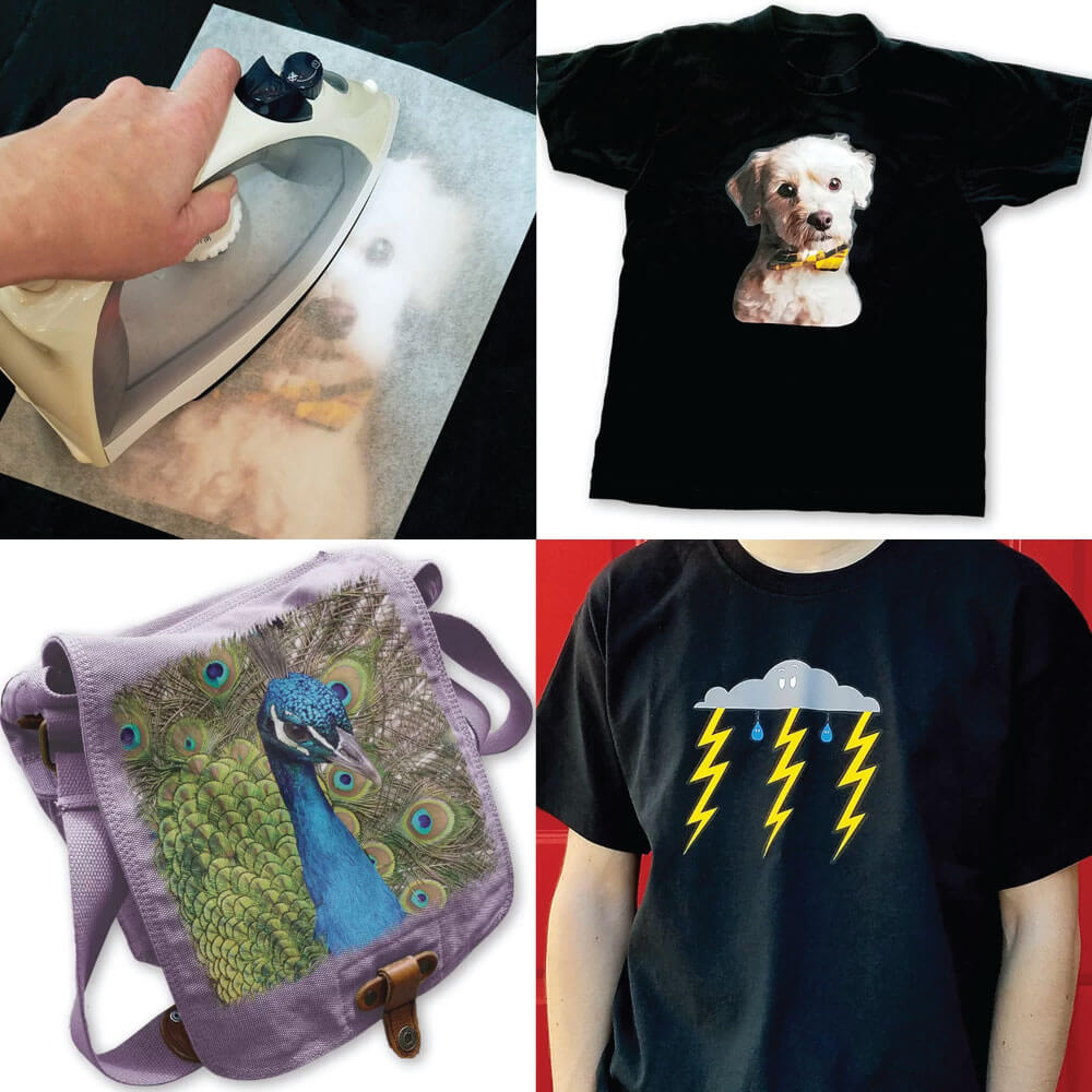 Jacquard Transfer Paper for Dark Fabric 3 Sheet Pack Simply Spray