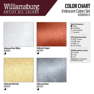 Williamsburg Iridescent Colours Set