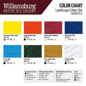 Williamsburg Landscape Colours Set